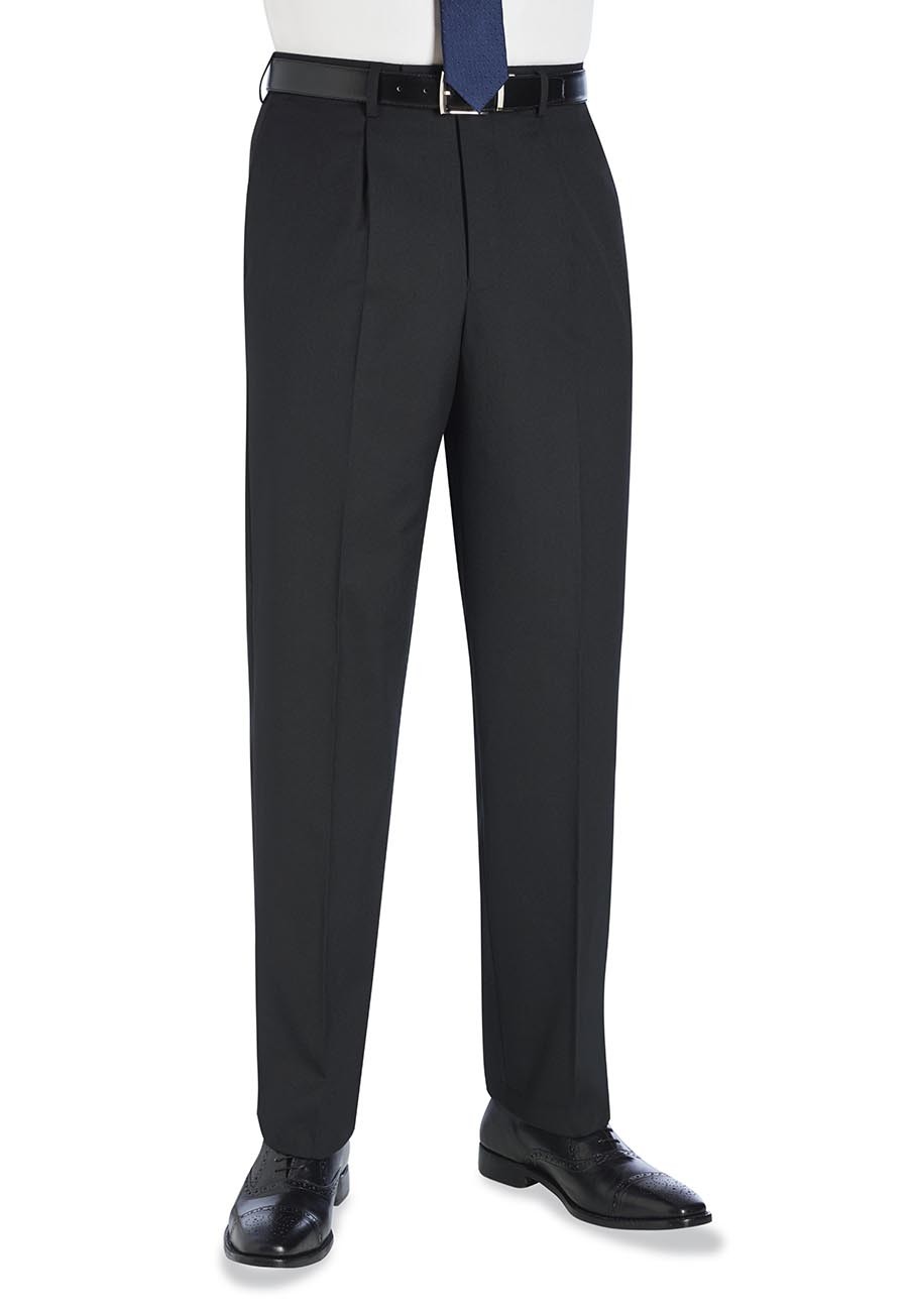 Men's Brook Taverner Langham Single Pleat Trouser